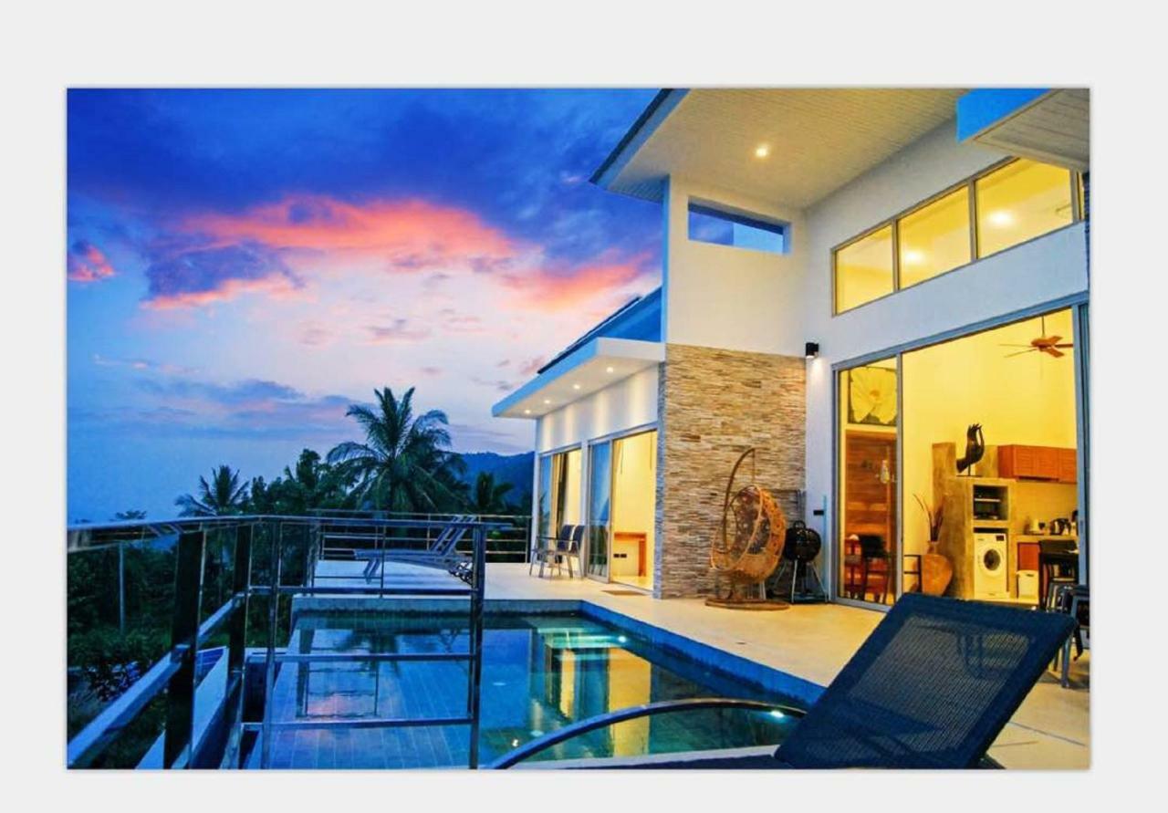 Perfect Sea View Mountain Villa Koh Samui Chaweng-stranden Eksteriør billede