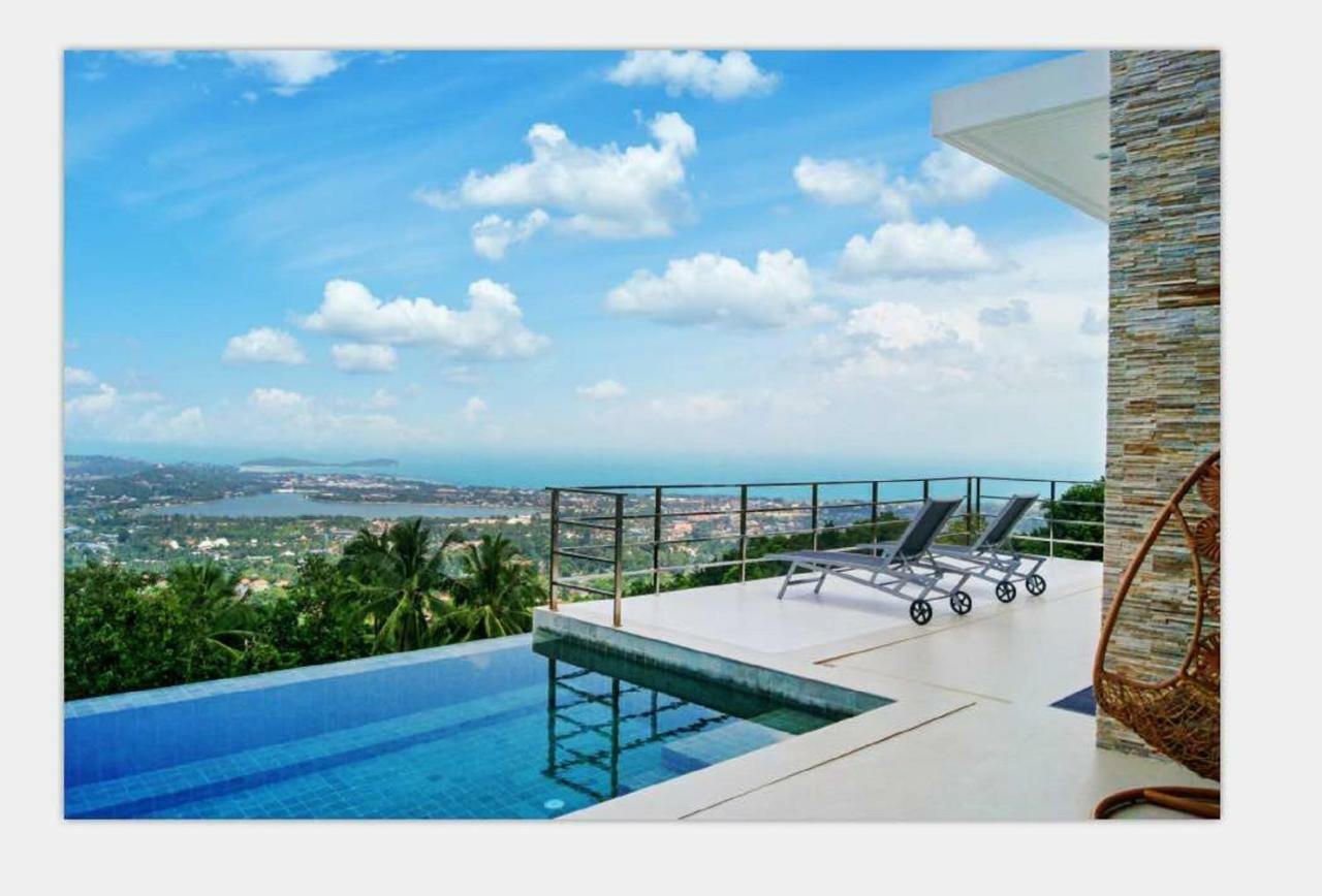 Perfect Sea View Mountain Villa Koh Samui Chaweng-stranden Eksteriør billede